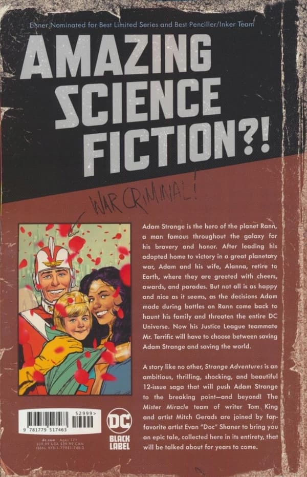 Strange Adventures: King Tom, Mitch Gerads