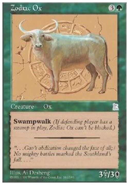 Magic: The Gathering Zodiac Ox