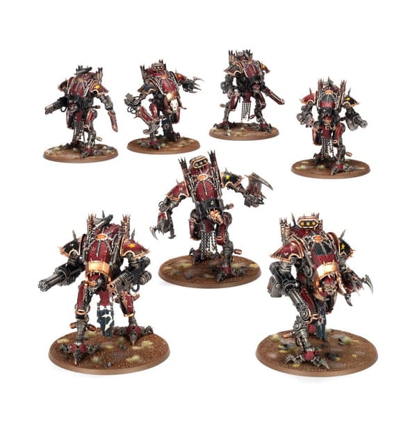 Warhammer 40K – Chaos Knights Houndpack Lance
