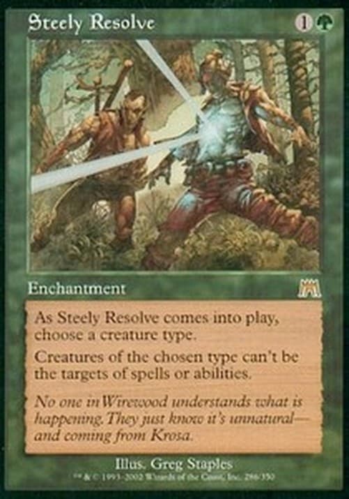 Magic: The Gathering Steely Resolve