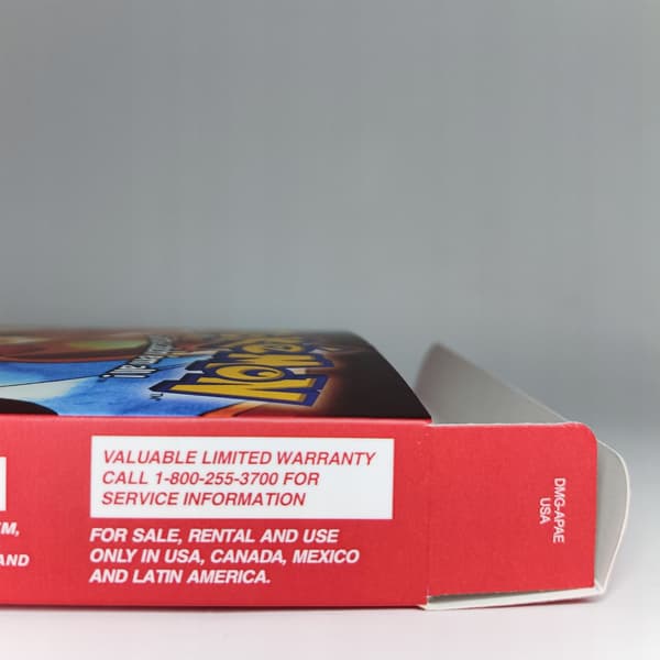 Pokémon RED Reproduction of Packaging + Insert