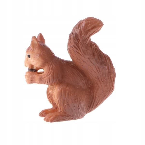 Realistic animal figurines Educational toy for children Gift: Squirrel