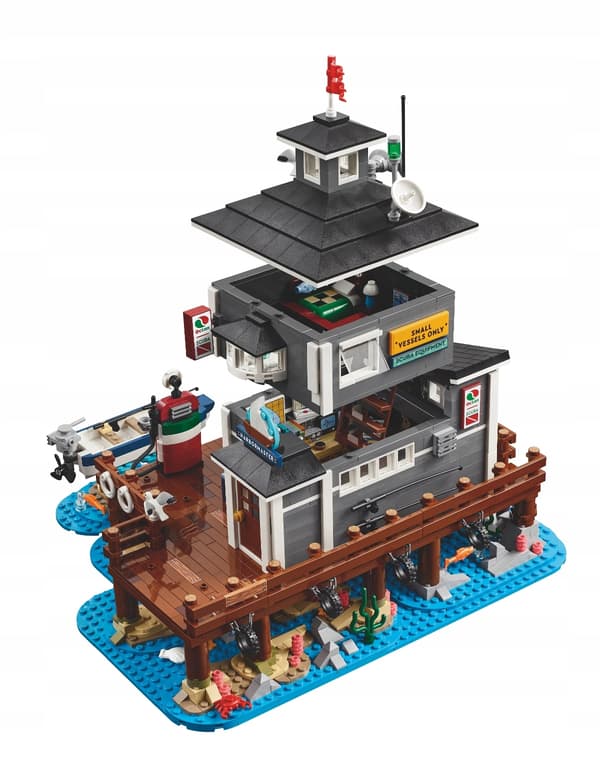 LEGO BrickLink 910040 Harbour Master’s Office