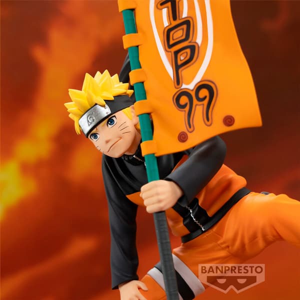 Banpresto – Naruto Shippuden figurines: Uzumaki Naruto, 11 cm, themed accessory