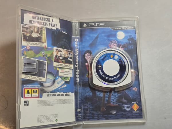 THE MYSTERY TEAM PSP