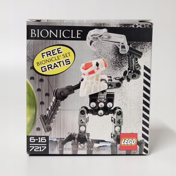 Lego Bionicle 7217 Duracell polybag figure, MISB, 2006
