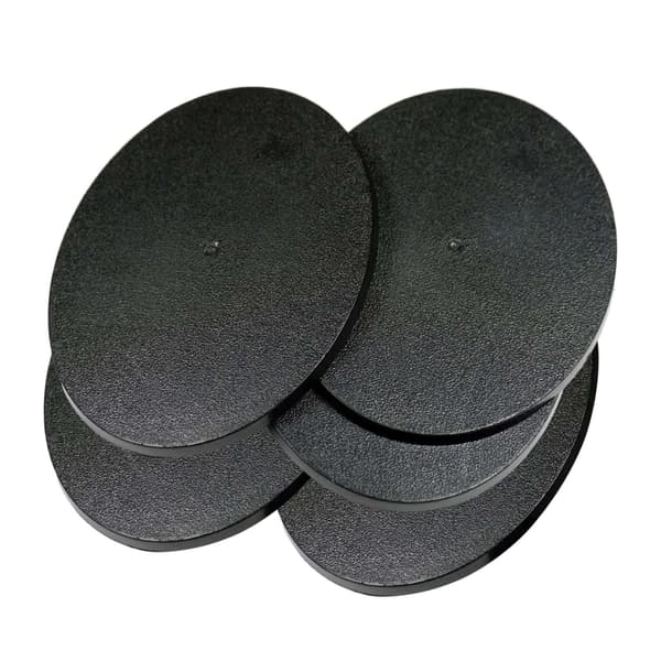 5 Oval Tabletop Game Model Bases – Gaming Accessories – Display Board