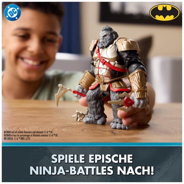 Gorilla Grodd Action Figure from DC Comics’ Batman Ninja, 15cm, with Accessories