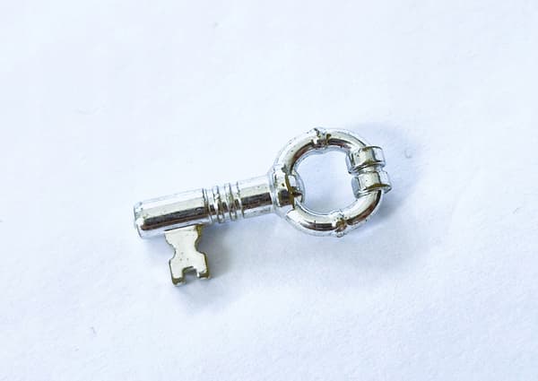 LEGO Wrench 40359a, chrome silver