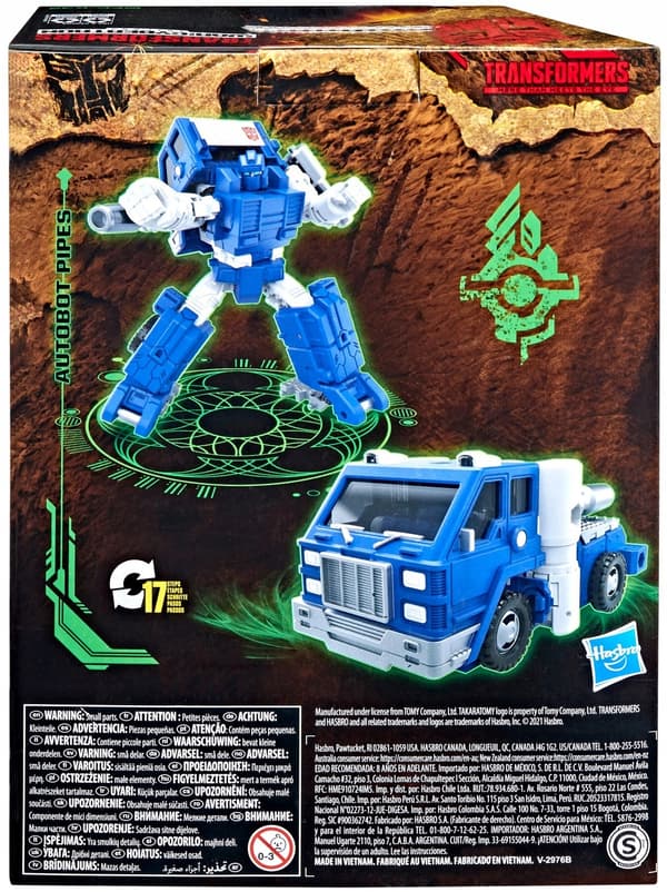 Transformers Deluxe Autobot Pipes WFC-K32 Figure