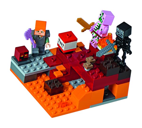 LEGO Minecraft 21139 Battle in the Nether