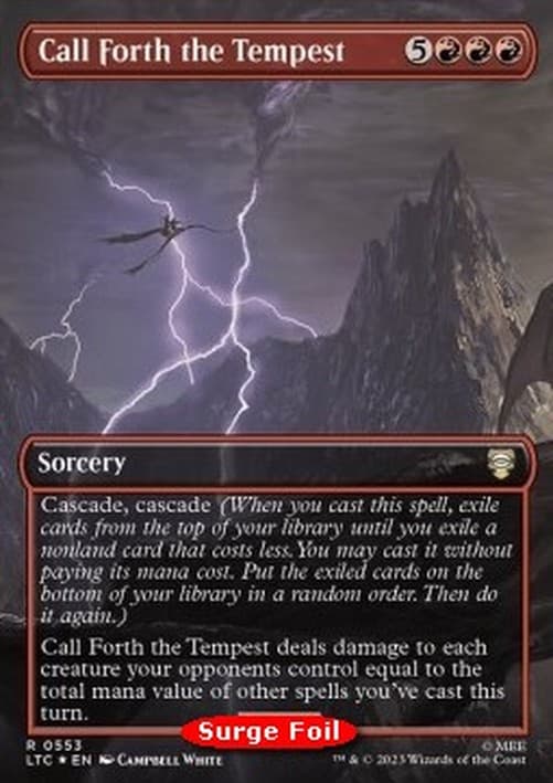 Magic: The Gathering Call Forth the Tempest