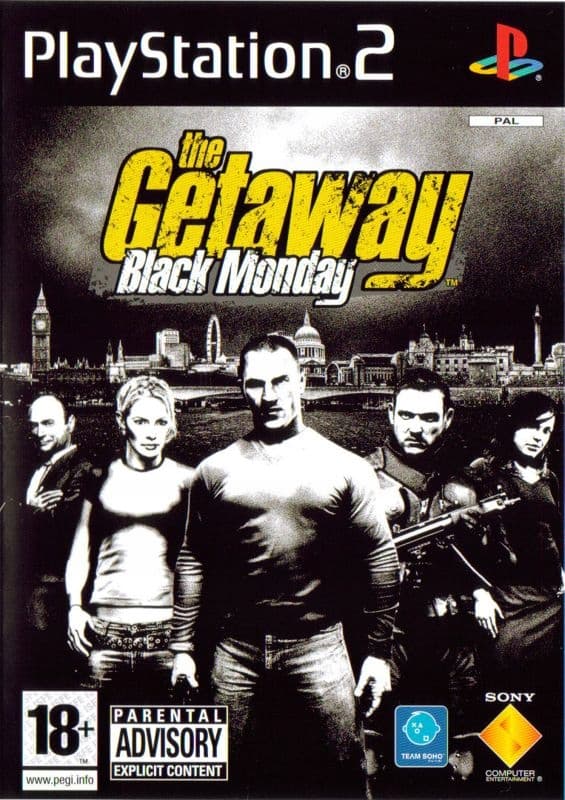 The Getaway: Black Monday for PlayStation 2 (PS2) – Boxed version