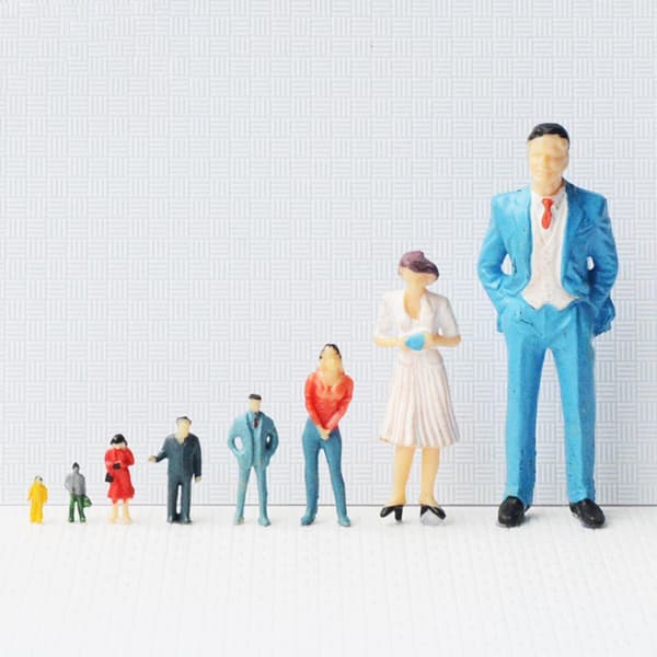 Miniature PVC Figures – People Figures – Tiny People Dolls – Model 100-piece set 87th