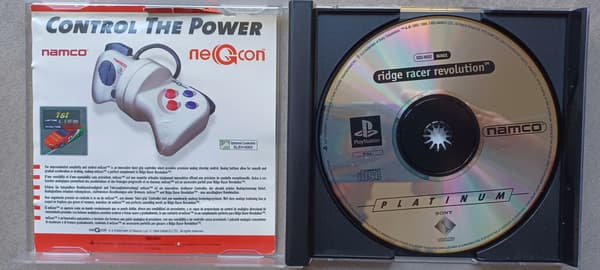 Ridge Racer Revolution, PlayStation, PS1, PSX, note: description