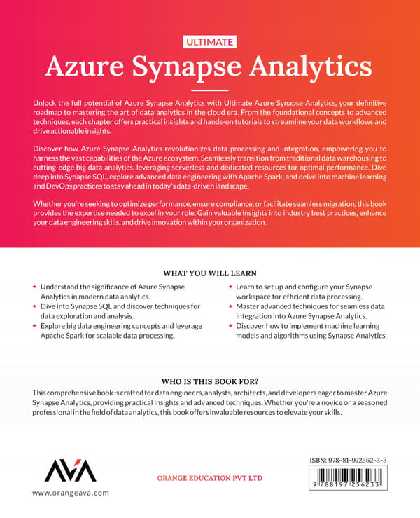 Mule, Swapnil Ultimate Azure Synapse Analytics: Unlock the Full Potential o