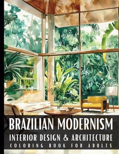 Palette, Artful Brazilian Modernism: Interior Design & Architecture Colouring