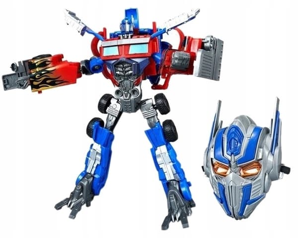 2-in-1 TRANSFORMING ROBOT: VEHICLE + MASK