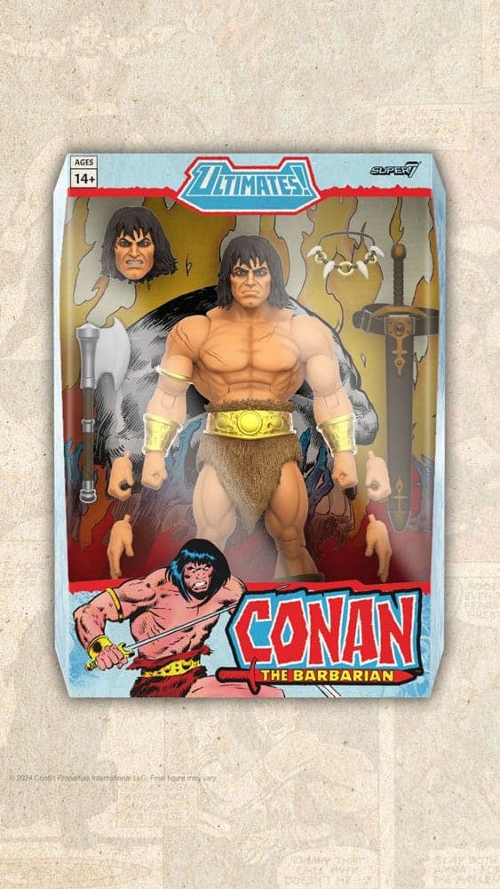 CONAN the Barbarian Ultimates 18 cm Figure by Super7