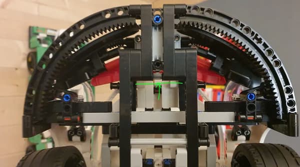 LEGO Technic 42096 Porsche RSR Wall Mount