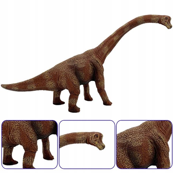 Sienon Brachiosaurus Large Realistic Dinosaur Figure, 34 cm, Educational