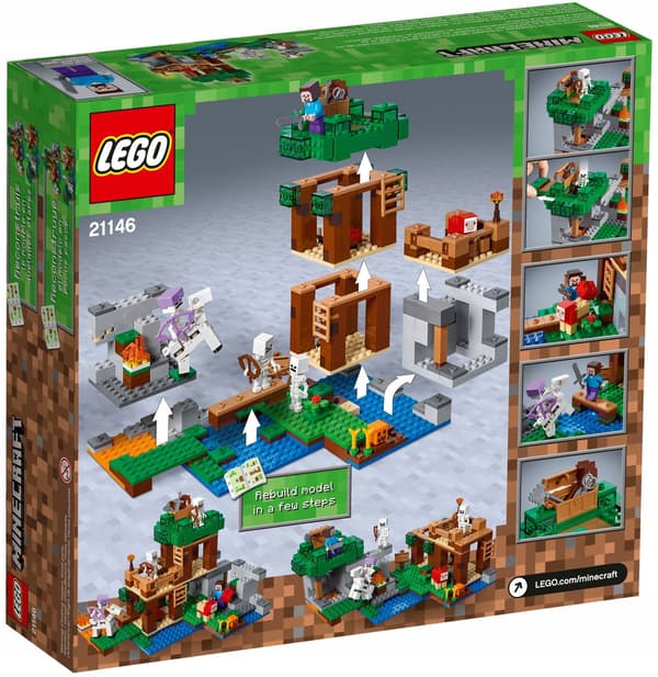 LEGO MINECRAFT 21146 SKELETON ATTACK