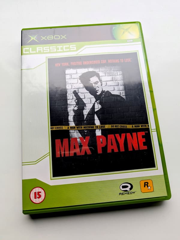 *** MAX PAYNE XBOX CLASSIC *** 3AAA