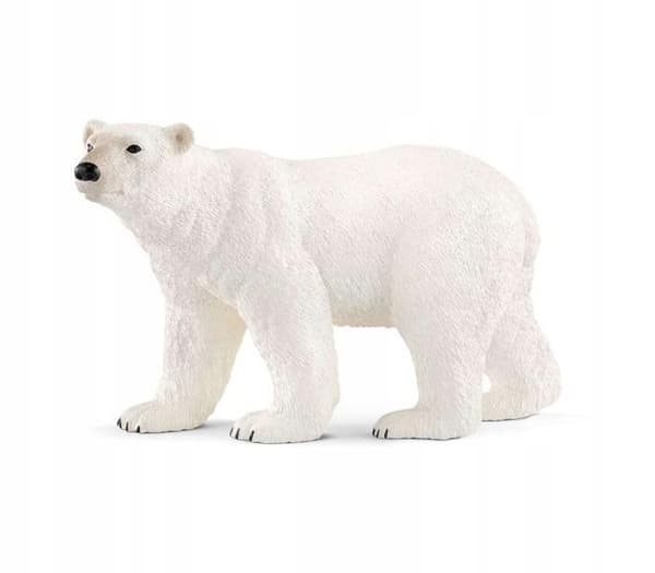 CHILD'S GIFT: POLAR BEAR FIGURINE – STURDY TOY