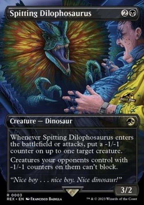 Magic: The Gathering Spitting Dilophosaurus