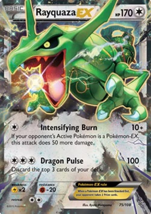Pokemon Rayquaza EX
