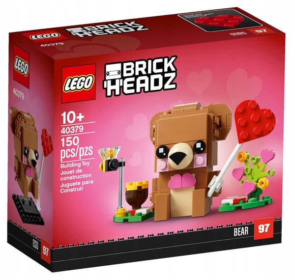 LEGO 40379 BrickHeadz – Valentine’s Day Bear