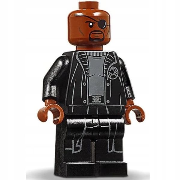 Lego figure @@@ NICK FURY + WEAPONS @@@ from set 76130