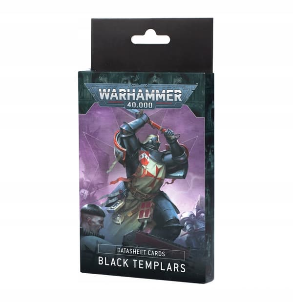 WARHAMMER 40.000 Datakort for Black Templars