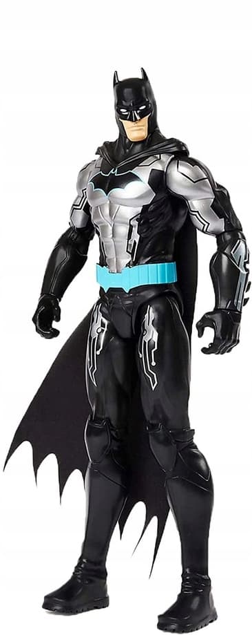 DC Comics BATMAN 30 cm Hero Figure with Cape and Blue Belt 3+