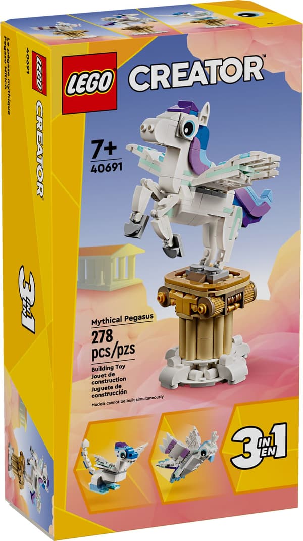 Genuine LEGO Creator 3-in-1 40691 – Mythical Pegasus Bricks – NEW
