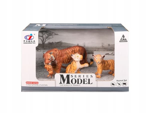 Zoolandia: A tiger with her cubs in a box