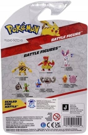 POKÉMON ORIGINAL FIGURE: JAZWARES ELECTABUZZ