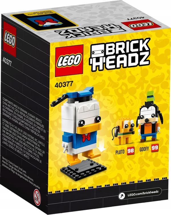 LEGO BrickHeadz 40377 Disney Donald Duck