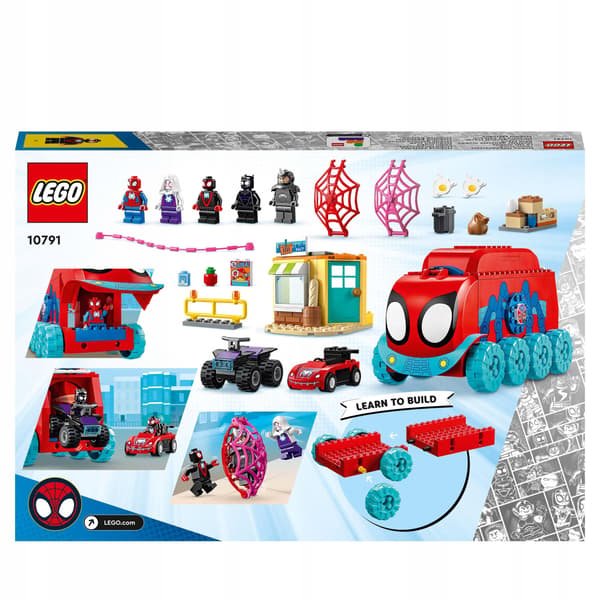 LEGO MARVEL, SPIDER-MAN TEAM’S MOBILE BASE