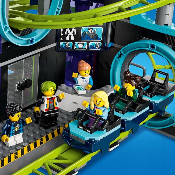LEGO 60421 CITY – ROBOT WORLD WITH A ROLLERCOASTER