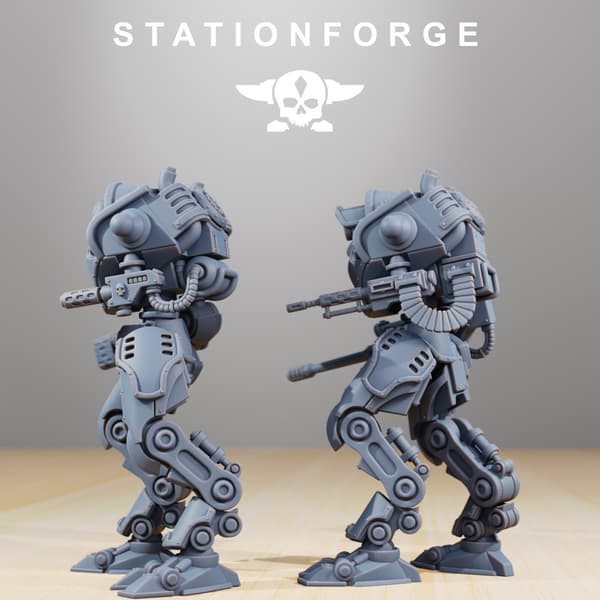 Scavenger Bracers – Station Forge – 3D-utskrift