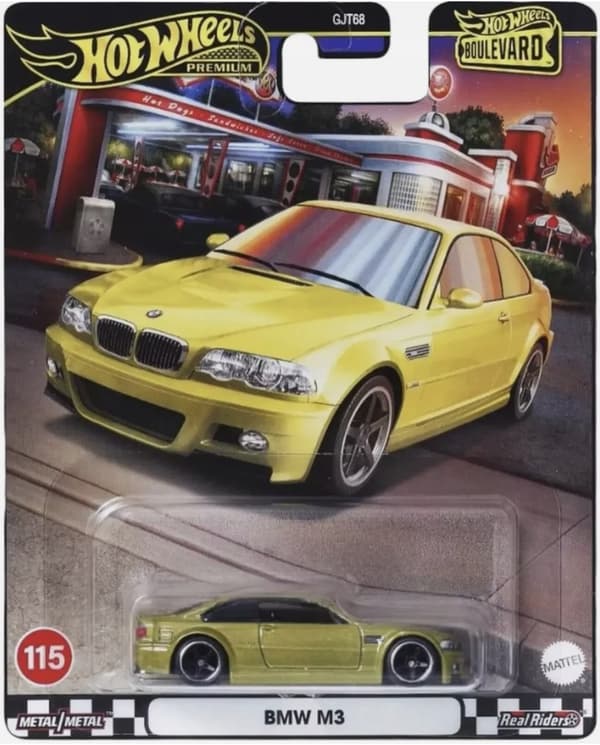 Hot Wheels Premium BMW M3 #115 BOULEVARD