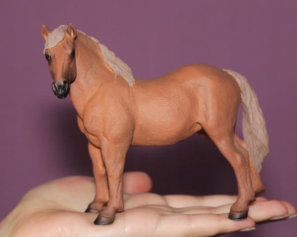 Mojo: A Suffolk mare – hand-painted figurine