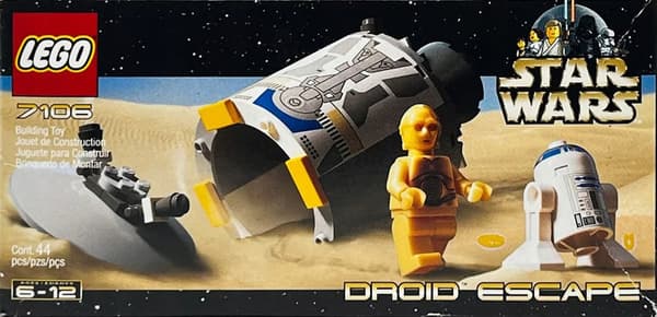 LEGO 7106 Droid Escape [Star Wars Episodes 4/5/6 with Star Wars instructions]