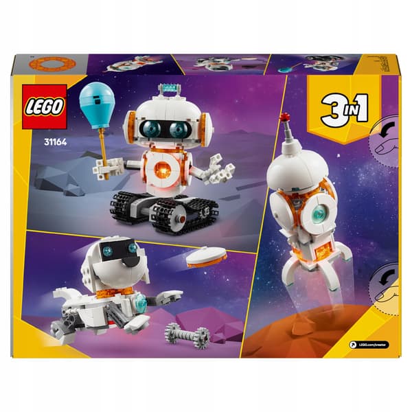 LEGO Creator 3-in-1 Space Robot 31164