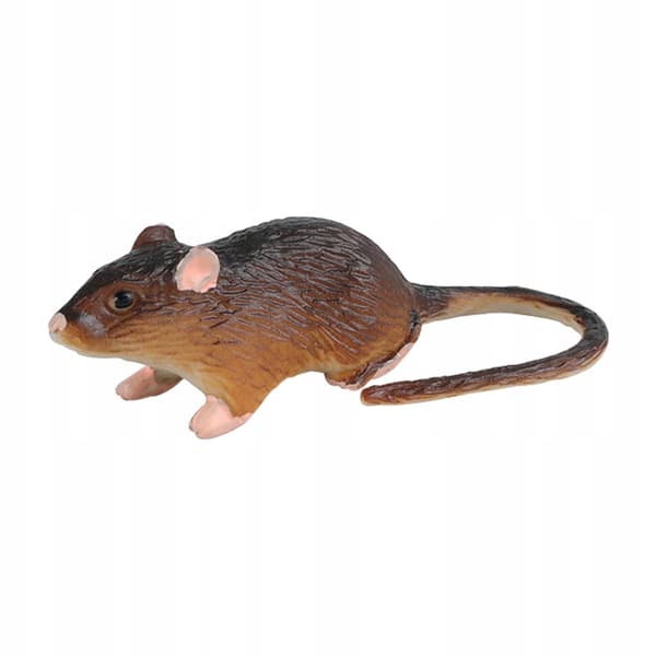 Realistic mouse model Sculptures Collectables Educational mice B-style toy