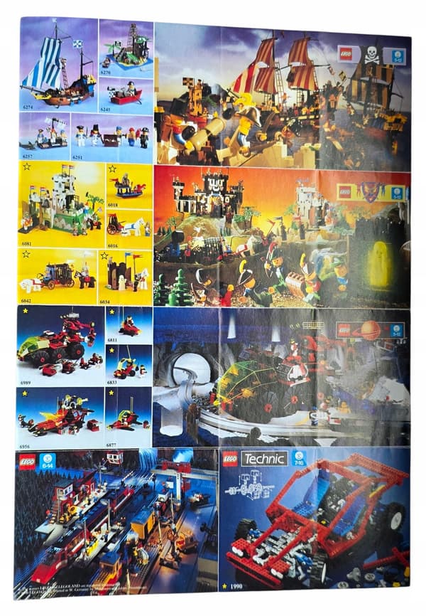 LEGO LEAFLET Poster 1990 Town 113185-OS