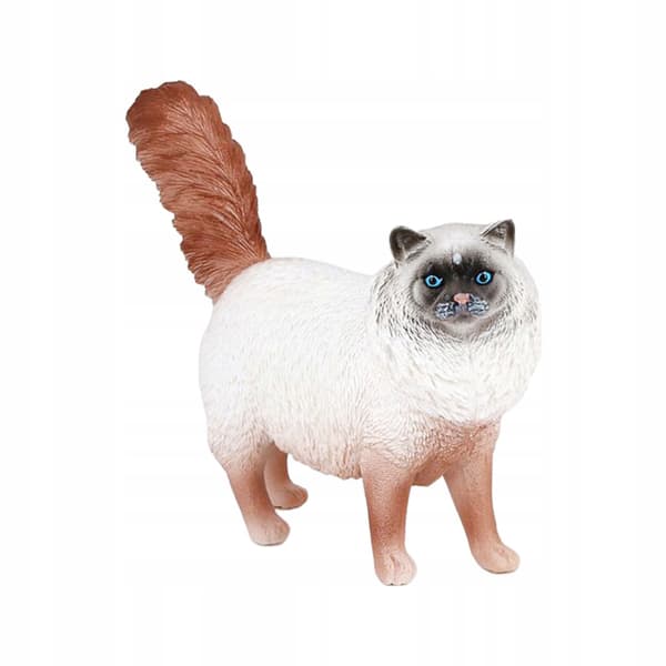 AESTHETIC PLASTIC CAT FIGURINE – TABLE DECORATION