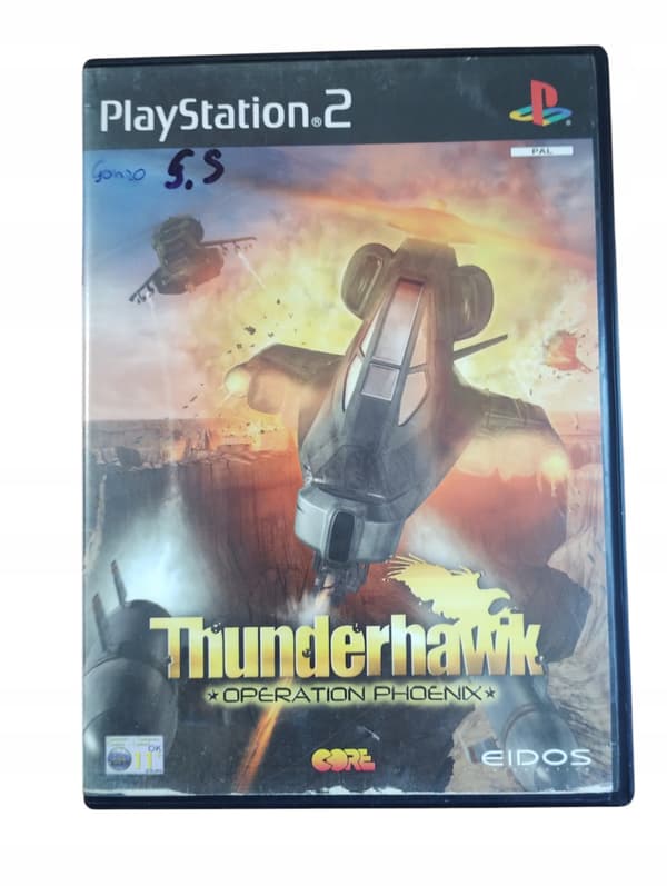 THUNDERHAWK: OPERATION PHOENIX GAME FOR THE PS2
