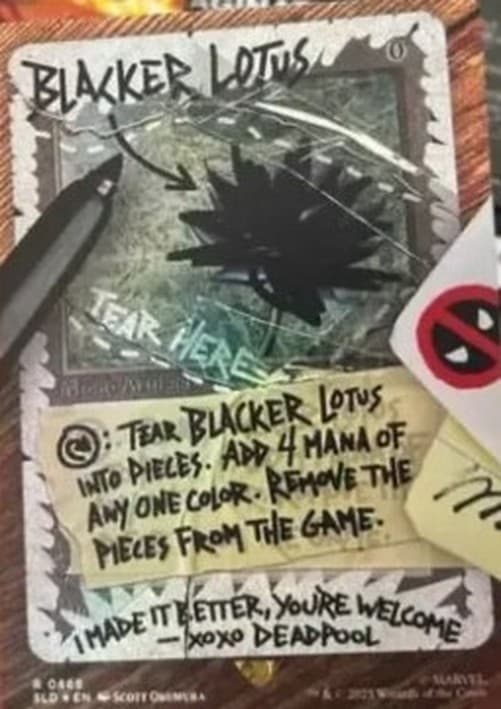 Magic: The Gathering Blacker Lotus